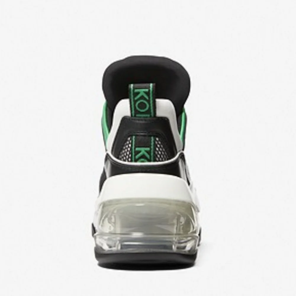 Michael Kors Women's Olympia Trainer Extreme Sneaker Palm Multi - Picture 2 of 4